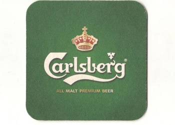 Carlsberg - podstawka do piwa. Nr. 25.