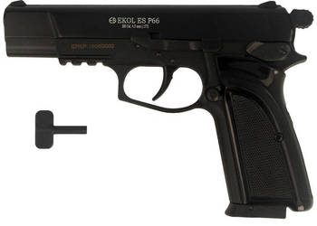 Pistolet wiatrówka Voltran Ekol ES P66 Black 4.5 mm
