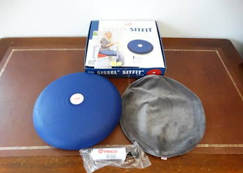 Dysk Sensomotoryczny Sissel Sitfit 33cm Poduszka Sensorowa Zestaw Pokrowiec