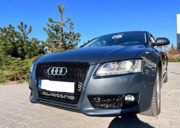 Audi A5 Coupe – zadbana, świetny wygląd + dodatki Maxton