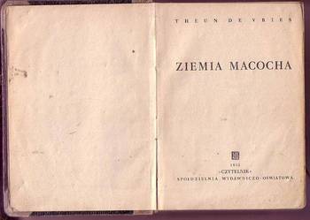 (5600) ZIEMIA MACOCHA – THEUN DE VRIES