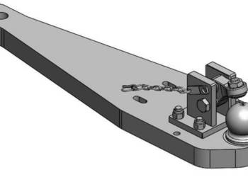 Płyta nośna zaczepu K80® Case Puma 185-240/ Steyr CVT 6185-6240 / NH-T7.27…