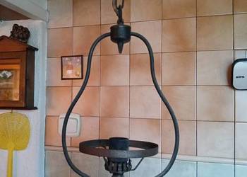 Lampa z epoki do odrestaurowania . Całkowita długość 64 cm.