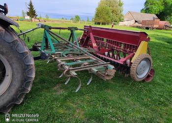 Agregat uprawowo siewny, kultywator z siewnikiem i wałem posiewnym 3 w 1