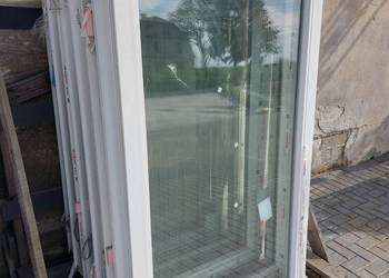 Nowe okno białe 155x90cm 3 szyby 6 szt. OUTLET