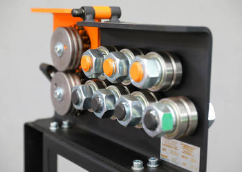 OLMET PR6/8-7. Ręczna prościarka do drutu odgromowego.