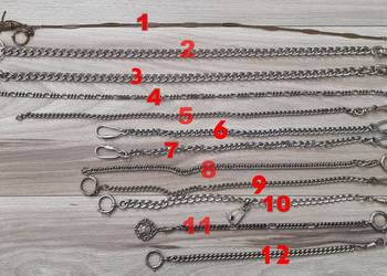 Stara Dewizka do Zegarka Kieszonkowego Łańcuszek 35 50 25 centymetrów