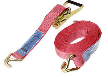 PAS TRANSPORTOWY  4,0T, 10,0M B=50MM, CZERWONY, EN 12195-2, TUV NORD