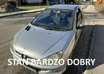 Peugeot 206 Mocny silnik HDI, przegląd do 2027, alufelgi ,klimatronic, hak