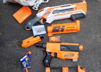 Nerf duży zestaw pistoletów