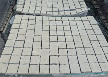 Kostka Brukowa Qubo 8 cm Srebrno Szary Libet Klasyczna Podjazd