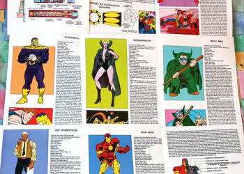 Profile postaci marvela