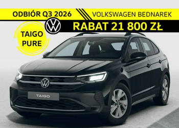 Volkswagen Taigo Nowa wersja Pure! 1.0 TSI 116 KM DSG
