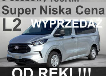 Ford Transit Custom Trend 136KM Kamera Full Led Ciemne Szyby Fotel AGR 192…