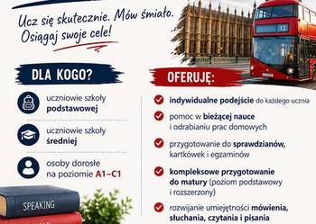 Korepetycje język angielski