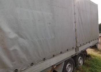 Przyczepa THULE TRAILERS DMC 2500 kg, 4,15×1,80 m, plandeka, 2 osie