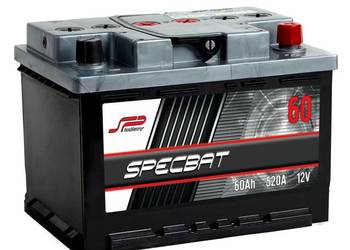 Akumulator  60Ah 520A EN SPECBAT PRAWY PLUS niski