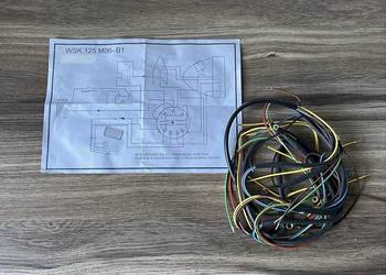NOWA POLSKA INSTALACJA ELEKTRYCZNA WSK 125 B1 DWURAMÓWKA