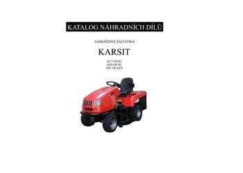 Karsit H17, H20, H22 katalog części ciągniczek Karsit H17, H20, H22 katalog części ciągniczek