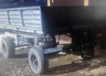 Przyczepa wywrotka d47 Autosan zarejestrowana ubezpieczona możliwość transp