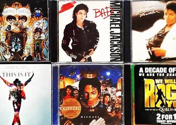 Polecam Kolekcję 5 Najlepszych Albumów CD-6 Płyt MICHAEL JAC