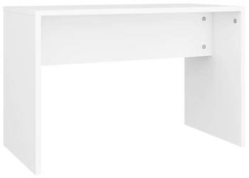 Stołek do toaletki biały 70x35x45 cm materiał drewnopochodny WM-802813