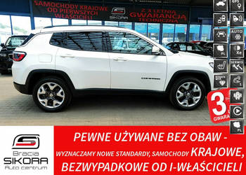 Jeep Compass LIMITED Navi+Kamera+Podgrz Fotele+KIER PERŁA GWAR. I-wł Kraj …