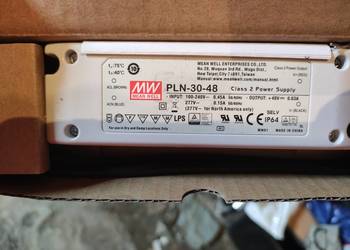 Sterownik LED, Transformator LED Mean Well PLN-30-48 PLN-30-