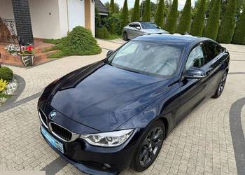 BMW Seria 4 418d Gran Coupe 2.0 Diesel 150KM 2017r bezwypadkowy ASO