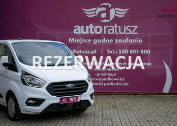 Ford Transit Custom Fv 23% *Automat*Led*2.0 D 130KM*Serwisowany*L1H1*Przeb…