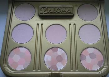 Paleta 8 pudrów prasowanych Paloma