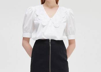 jeansowa spódnica z zamkiem Cropp