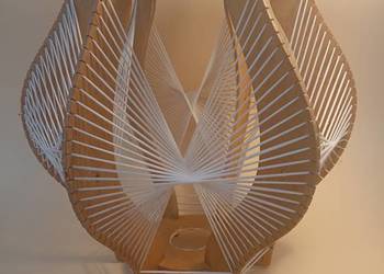 Abażur lampy vintage