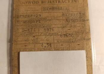 Sprzedam pozostałości przyczepy Autosan D-47 A. Pozostałość