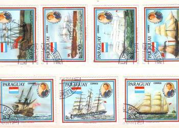 Zn. Paragwaj Mi 3385 - 91 kas 1980