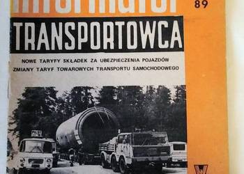 Miesięcznik Informator Transportowca nr 4 z 1989 r.