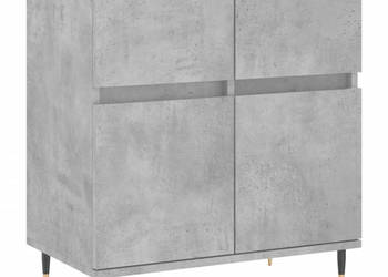 Komoda szarość betonu 60x35x70 cm materiał drewnopochodny WM-831112