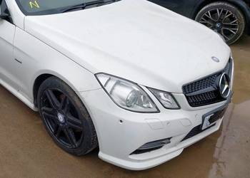 Kompletny przód MERCEDES W207 e klasa coupé  zderzak maska