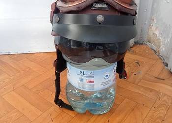 Kask motocyklowy w stylu retro rozm M firmy Brammo