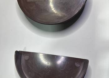 Denko wewnętrzne rynny PVC-U Wavin Kanion 5"/125 w kolorze brązowym