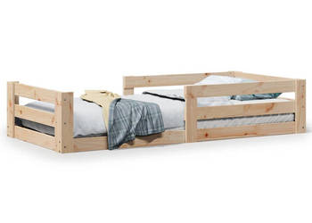 Łóżko bez materaca lite drewno sosnowe 70x140 cm WM-855687