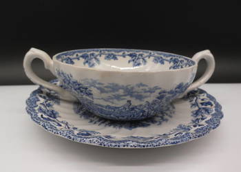 Porcelanowa bulionówka Myotts Country Life Anglia