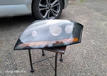 Szyba/front/ klosz lewego reflektora przedniego L do Audi TT8n z uszczelką