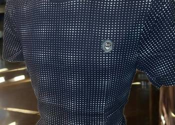 T-shirt męski Emporio Armani - elegancki, małe logo, rozmiar XL nowość