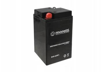 Akumulator motocyklowy Moretti AGM B49-6 6V