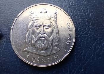 Stare monety 1 centym 2002 Andora