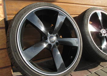 Koła alu 19" ROTOR Audi A4/A5/A6 +opony lato w dobrym stanie!