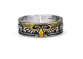 Space Marine | Rozmiar Regulowany | Metal | Pierścień | Warhammer 40k