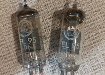 Valvo EL 95 lampy elektronowe