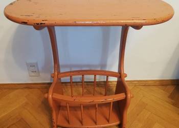 Stolik kawowy z gazetnikem - Tanio